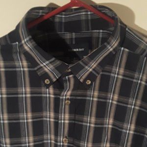 Harbor Bay casual button down short sleeve size 2X
